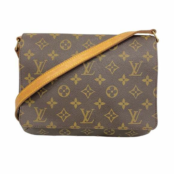 LOUIS VUITTON Brown Monogram Shoulder Bag